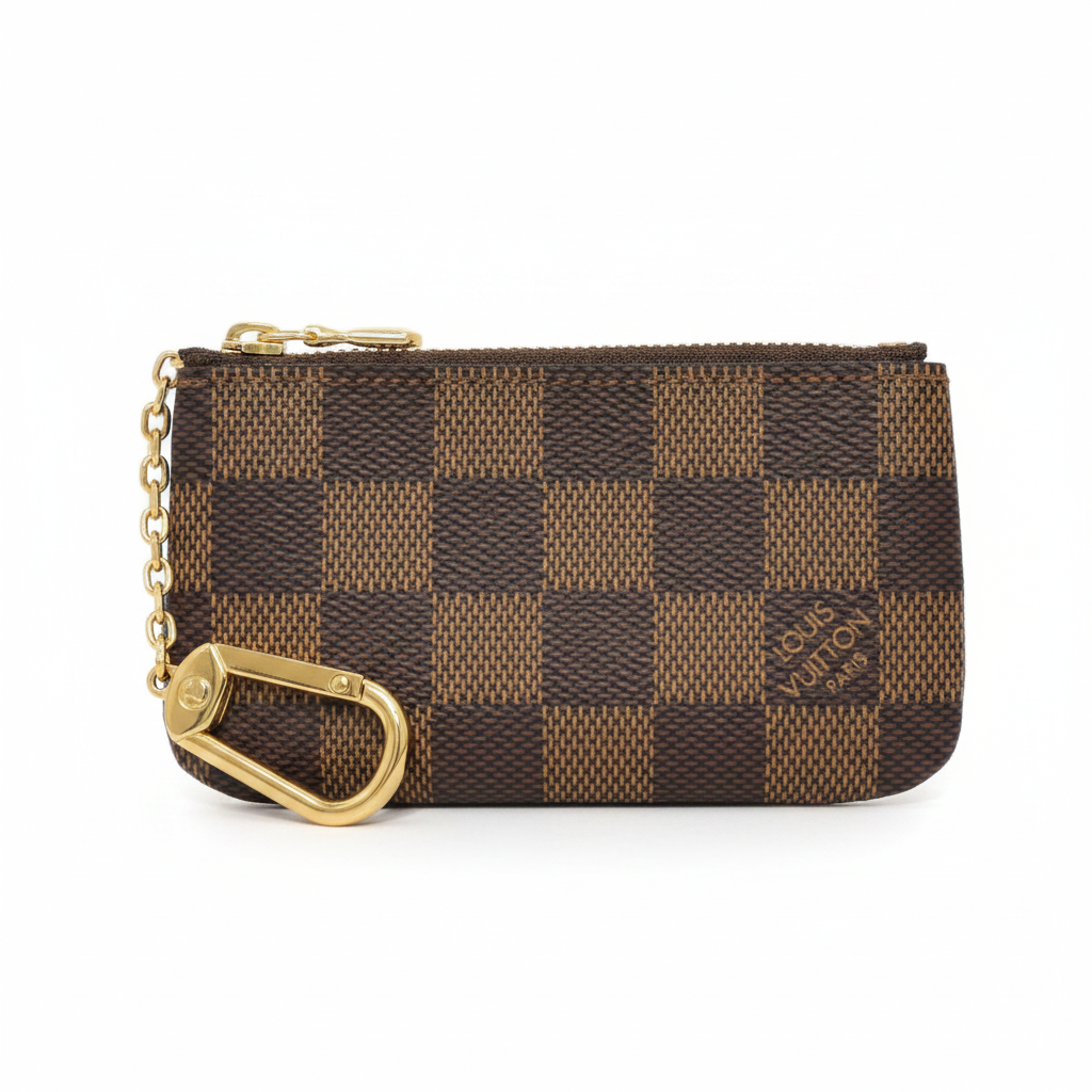Louis Vuitton Key Pouch – Damier Ebène Canvas