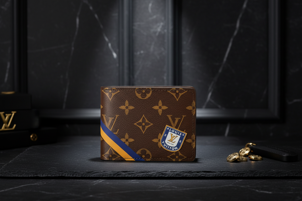 Louis Vuitton Multiple Wallet – Monogram League Bifold