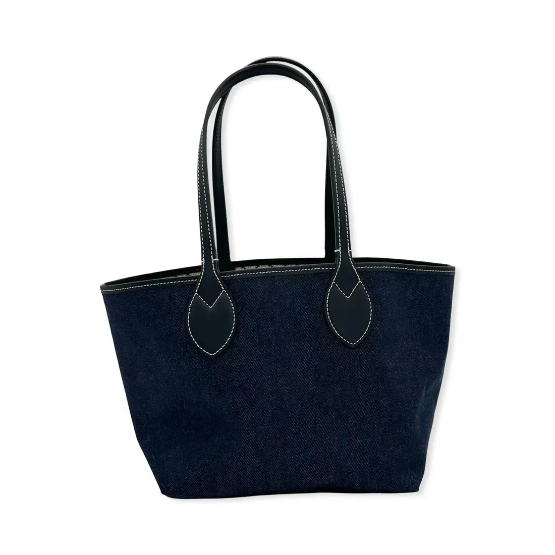 GUCCI  GG Supreme Reversible Denim Logo Tote