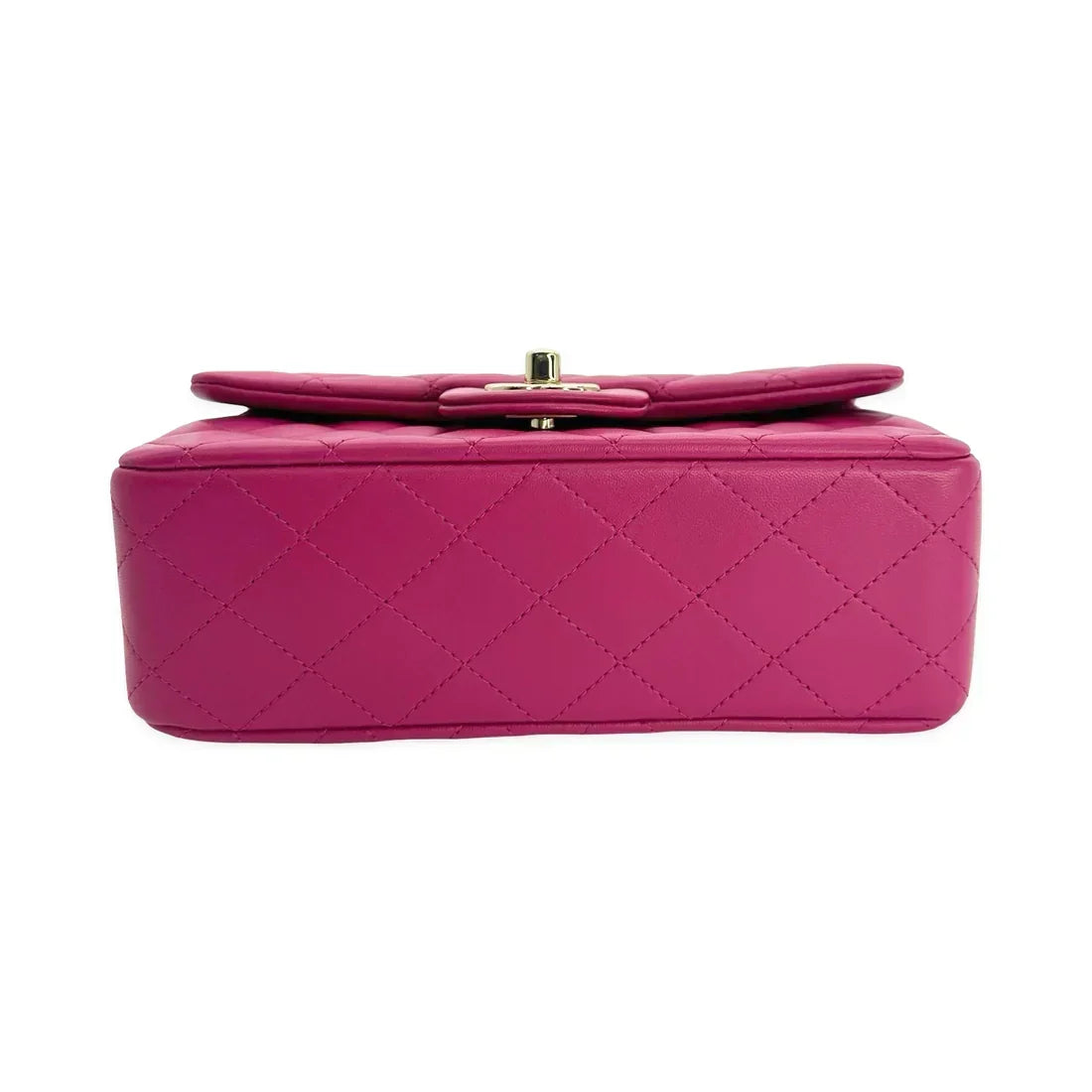 CHANEL  Quilted Lambskin Mini Rectangular Top Handle